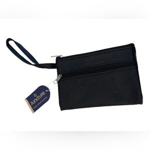 Juncture Small Black Wristlet